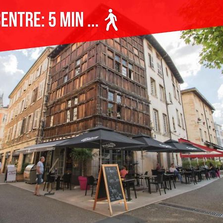 Macon - Gare - Centre Ville - Parking - Cosy - Wifi المظهر الخارجي الصورة