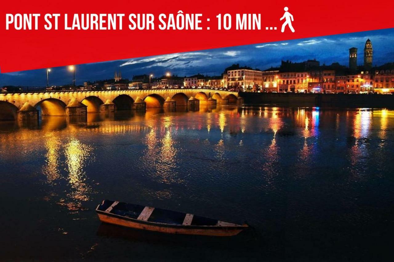 Macon - Gare - Centre Ville - Parking - Cosy - Wifi المظهر الخارجي الصورة